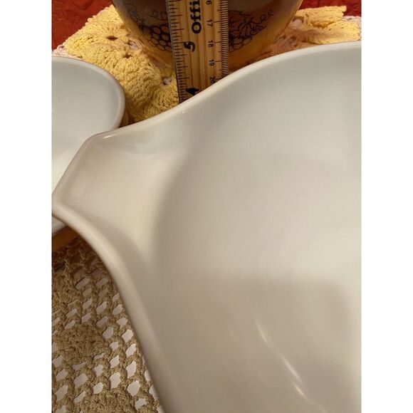 1960's Pyrex Cinderella Mixing Bowl 4Qt, 2.5Qt & 1.5Qt Old Orchard 3-piece Set. - Picture 9 of 16